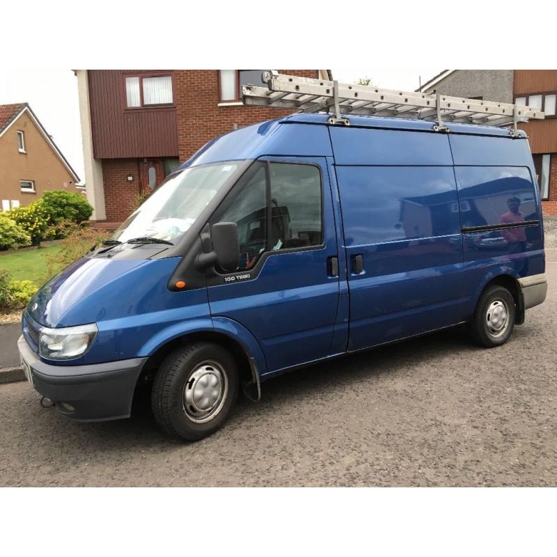 Blue Ford Transit for sale