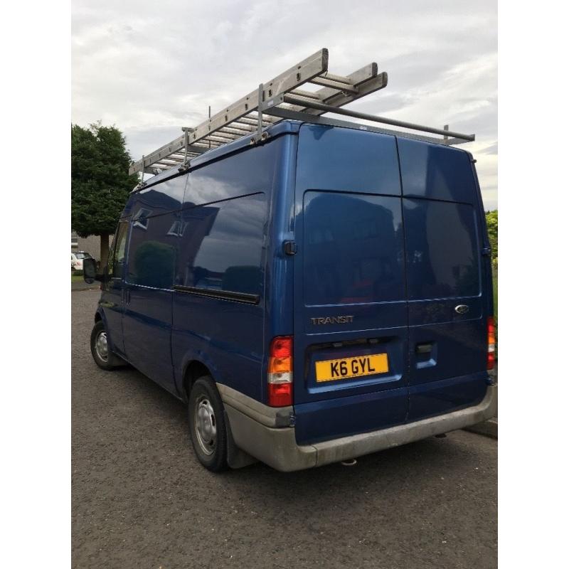 Blue Ford Transit for sale