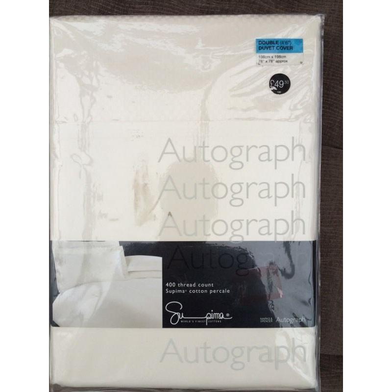 M&S Double duvet cover