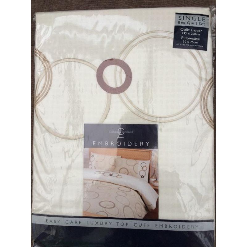 Single bed quilt set