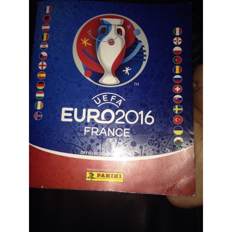 Panini stickers euro 2016