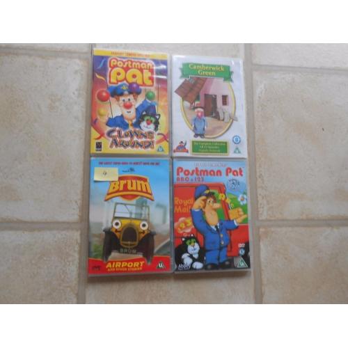 Children's DVD's Bundle of 4 (4)