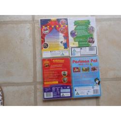 Children's DVD's Bundle of 4 (4)