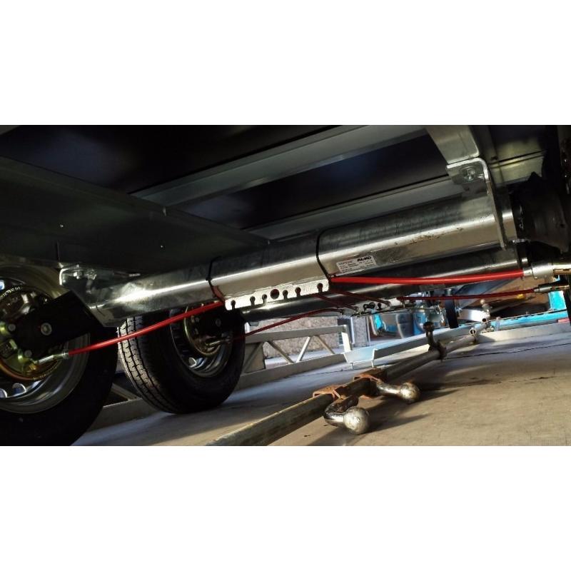 8x5 DROPSIDE BUILDERS TRAILER ALSO AVAILABLE WITH REMOVABLE MESHSIDES
