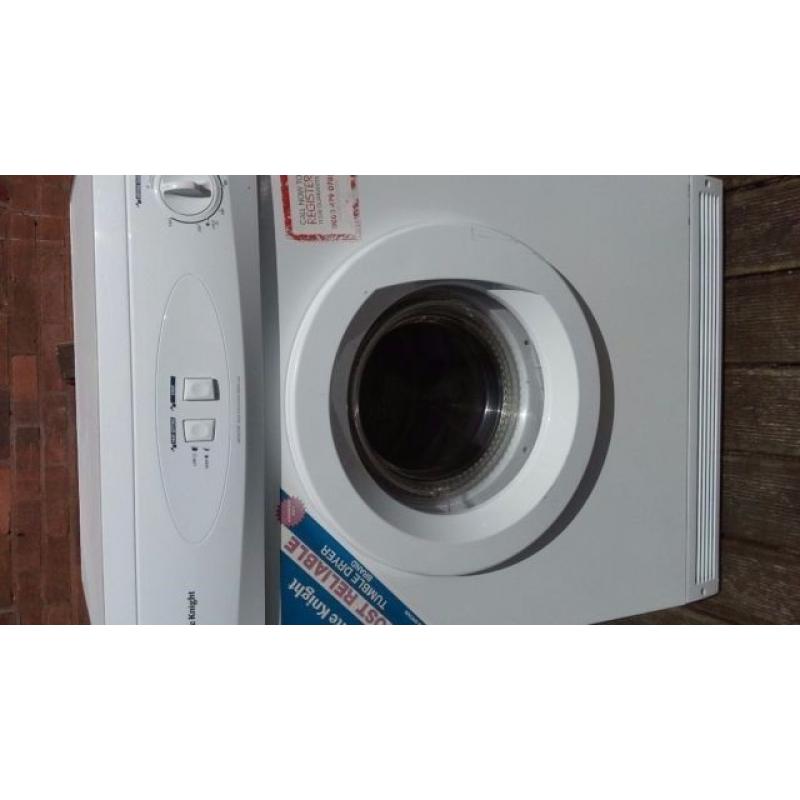 white night vented tumble dryer