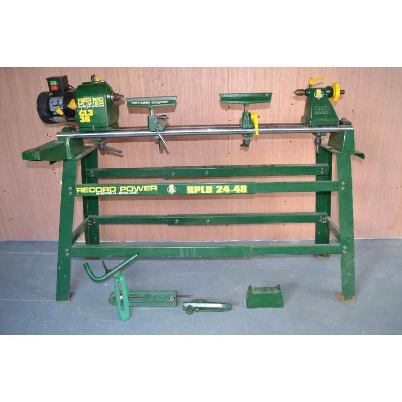 record wood turng lathe