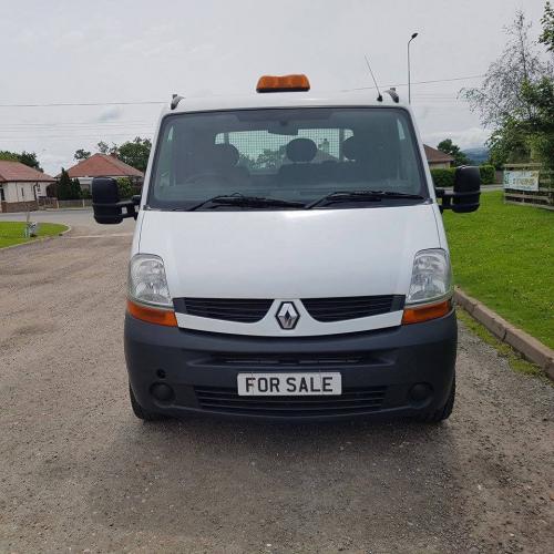 NO VAT 2009 58 RENAULT MASTER 2.5 DCI 120, DROPSIDE, CREWCAB PICKUP, PX WELCOME