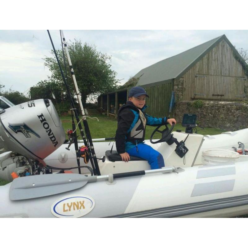 Rib Boat....LYNX HYPALON 400