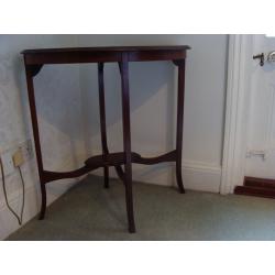 Victorian mahogany hall table