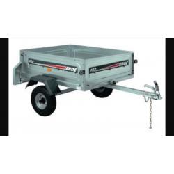 ERDE 122 GALVANISED TRAILER IMMACULATE AS NEW CONDITION