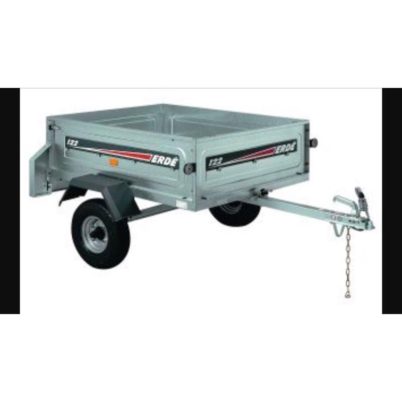 ERDE 122 GALVANISED TRAILER IMMACULATE AS NEW CONDITION
