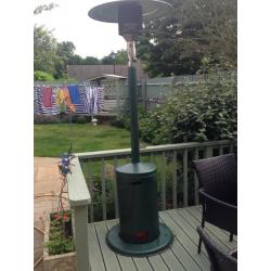 Large Patio Heater with Gas Bottle