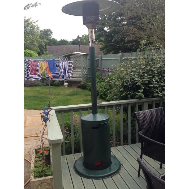Large Patio Heater with Gas Bottle