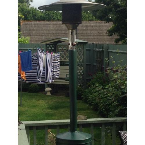 Large Patio Heater with Gas Bottle