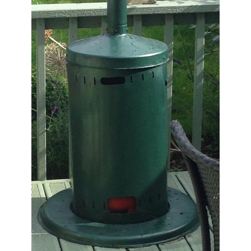 Large Patio Heater with Gas Bottle