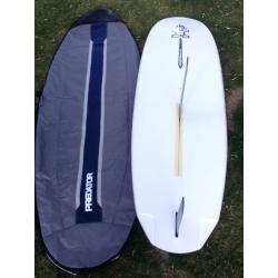 Windsurf board and sail set - ideal for beginner