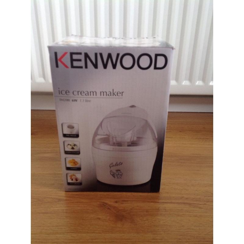Kenwood ice cream maker 1.1 litre