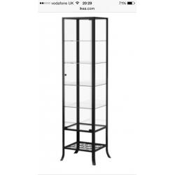 Ikea Klingsbo glass display cabinet