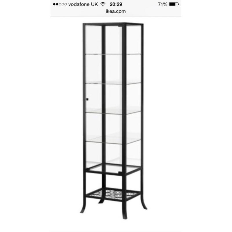 Ikea Klingsbo glass display cabinet
