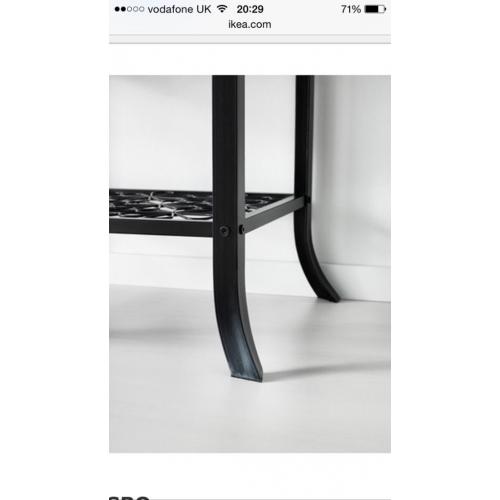 Ikea Klingsbo glass display cabinet