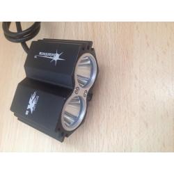 5000 Lumen Bike Light U2 XML x2 CREE LED Bicycle LAMP