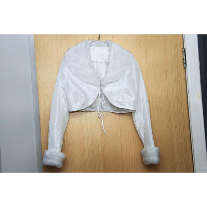 Faux Fur Wrap Bolero