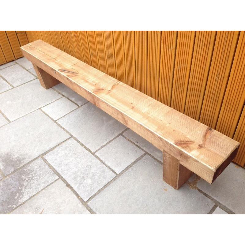 Bespoke Railway Sleeper Bench