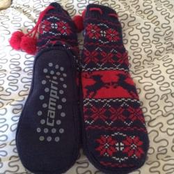 Thick sock slippers