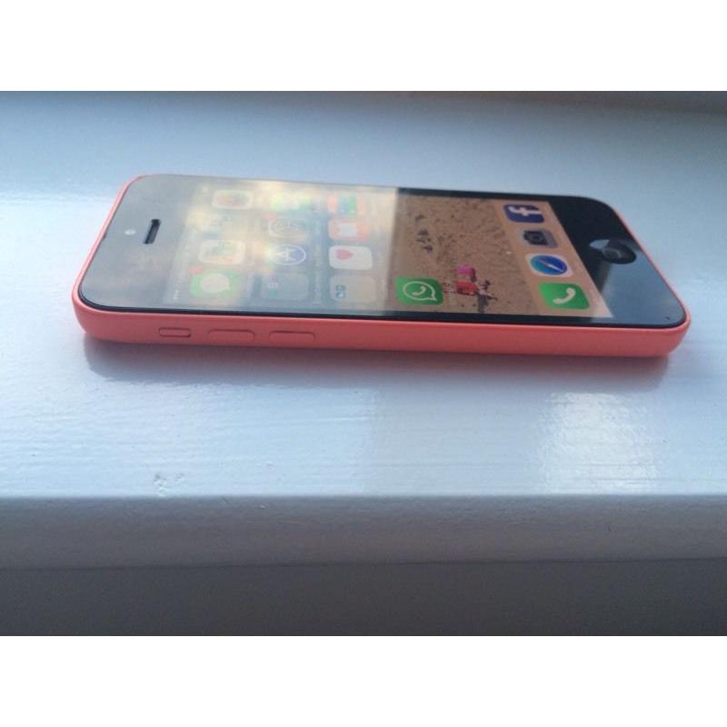 Pink/Coral iPhone 5C