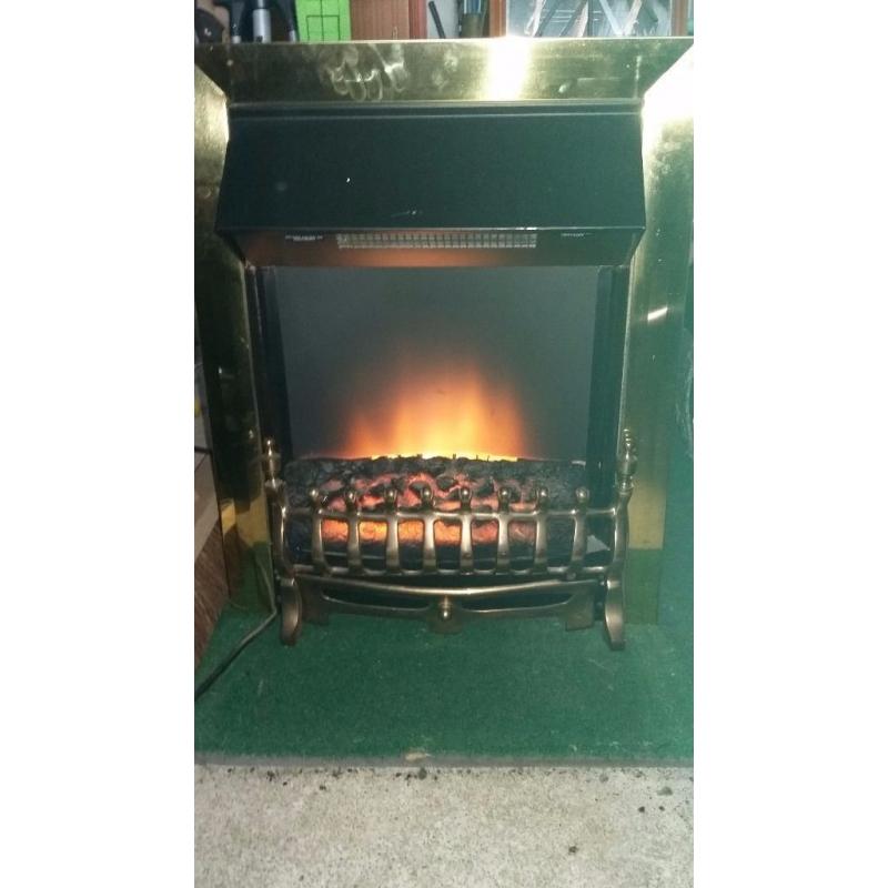 Electric fire inset