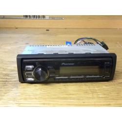 Pioneer car stereo radio, Front USB AUX in plays iPod iPhone Android Smartphone