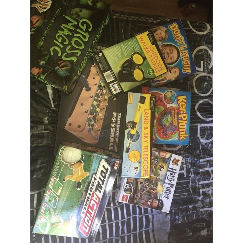 Board Games And Electronic Toys(open to offers)