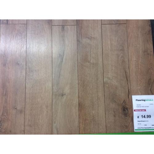 Fumed oak laminate flooring