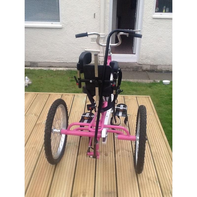 Tricycle kids special needs