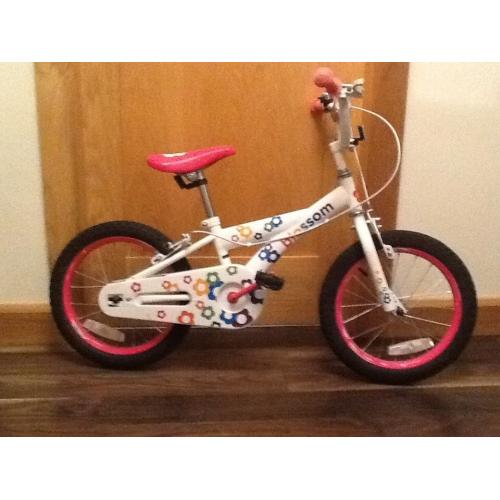 Girls 16" Blossom Bike