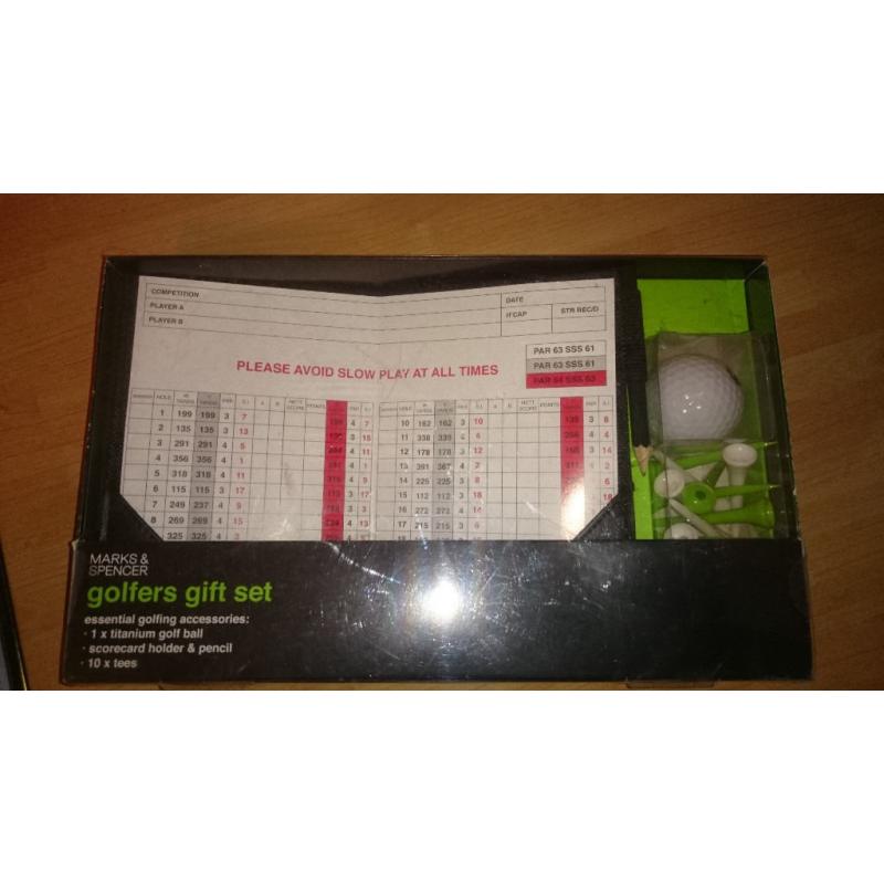 Golfers Gift Set