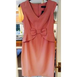 Dorothy Perkins powder pink dress size 14