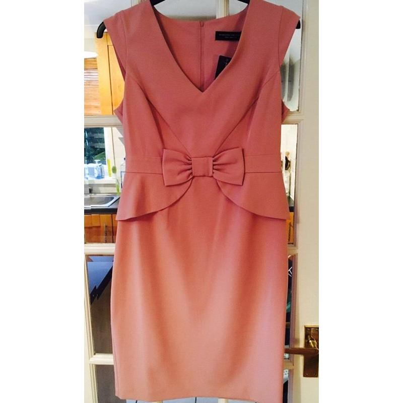 Dorothy Perkins powder pink dress size 14