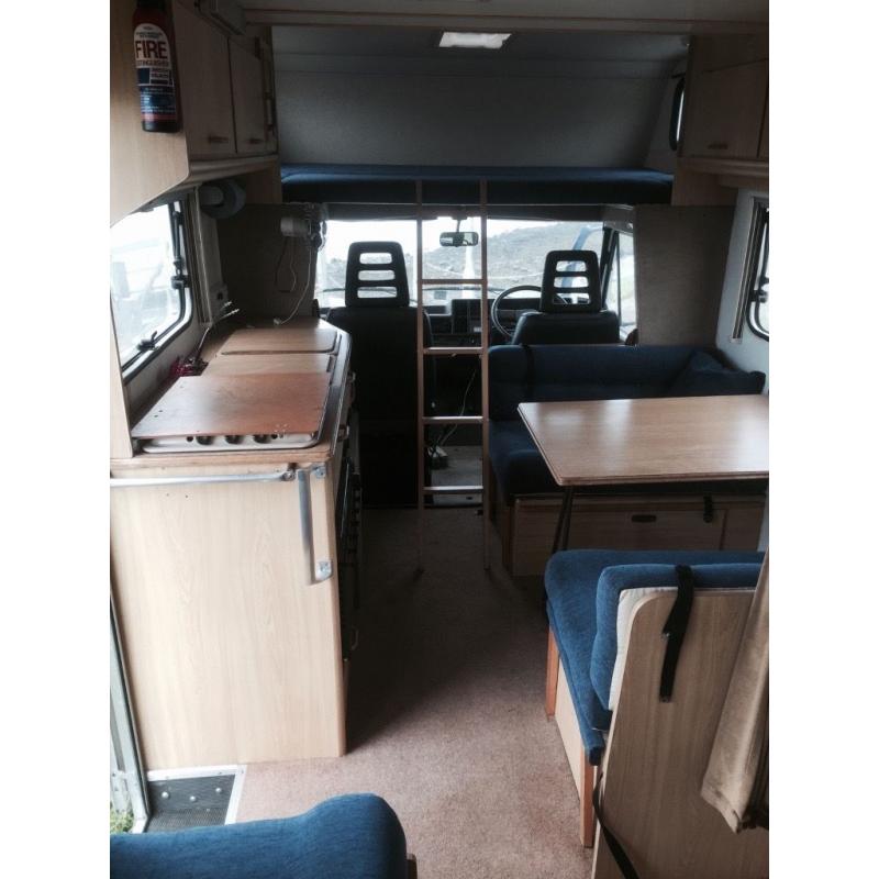 Fiat Ducato Eldiss autoquest 400 motorhome campervan 6 berth diesel