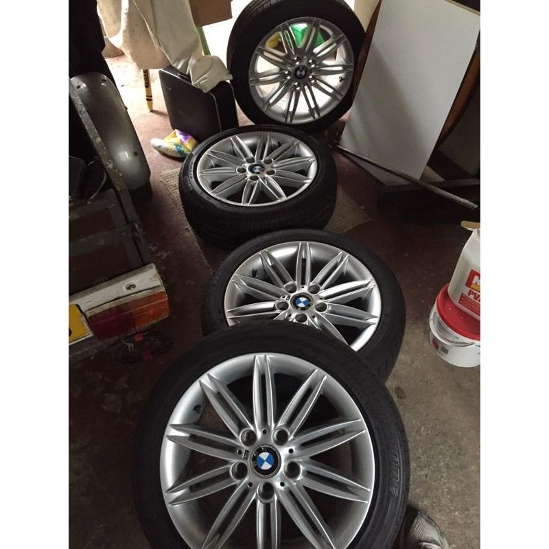 Bmw 1 series m sport alloys
