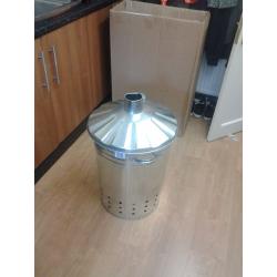 GALVANISED BURNING BINS