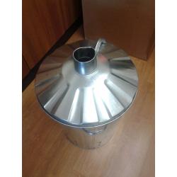 GALVANISED BURNING BINS