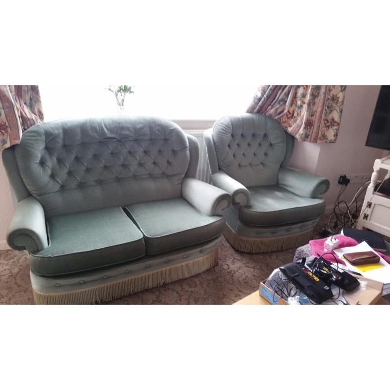 Free sofa and arm chair