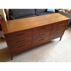 Mid century Retro Sideboard / Chest of Drawers