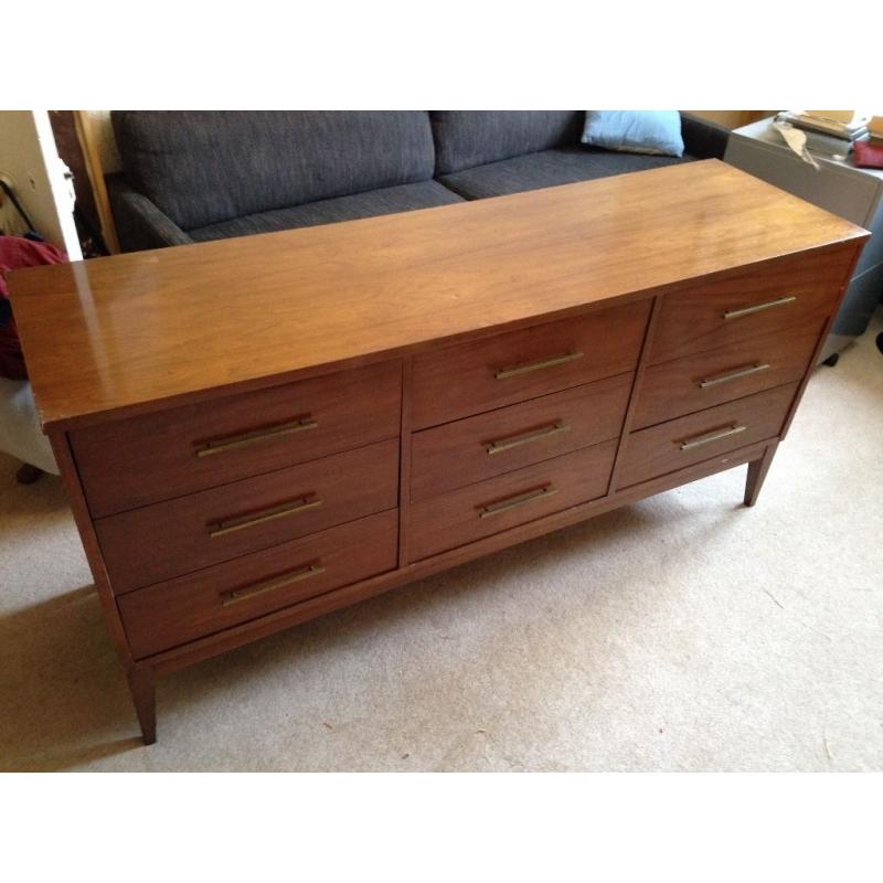 Mid century Retro Sideboard / Chest of Drawers