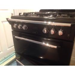 Gas double oven