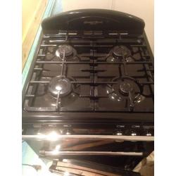 Gas double oven
