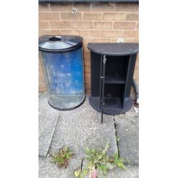 90 litre aquarium/fish tank and stand