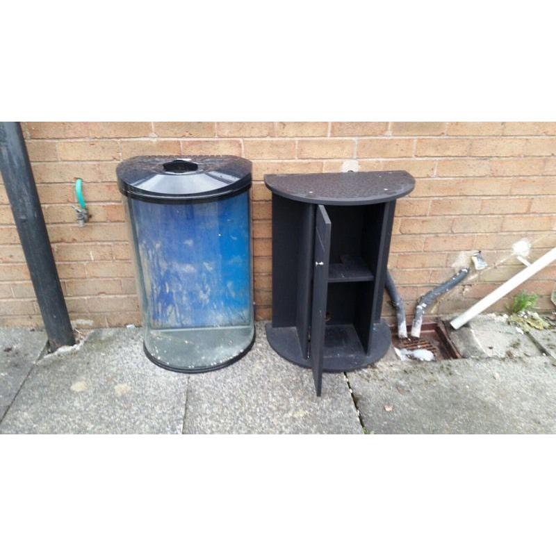 90 litre aquarium/fish tank and stand