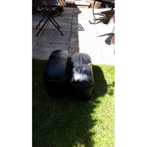 Kappa motorcycle luggage system